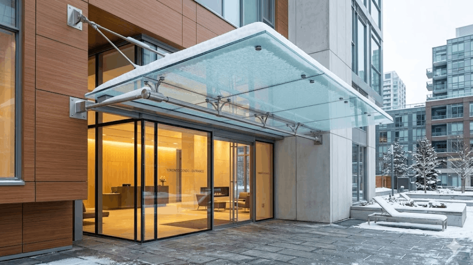 Glass Canopies in Toronto