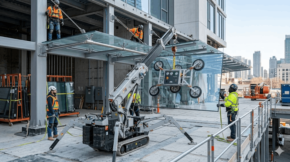 Glass Canopy Installation