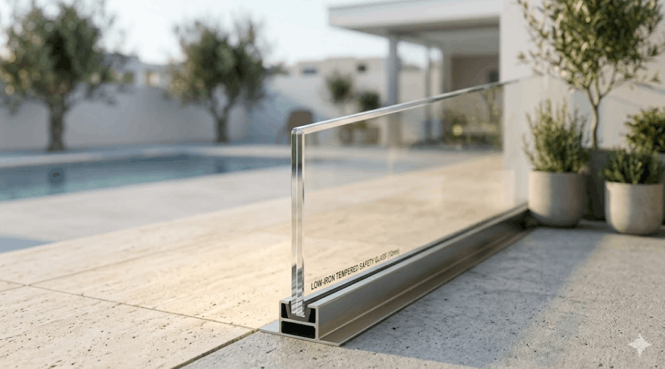 Glass Railing Installation Details