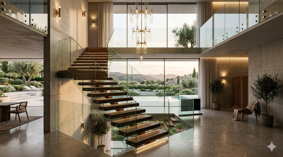 Standoff Glass Railing Guide