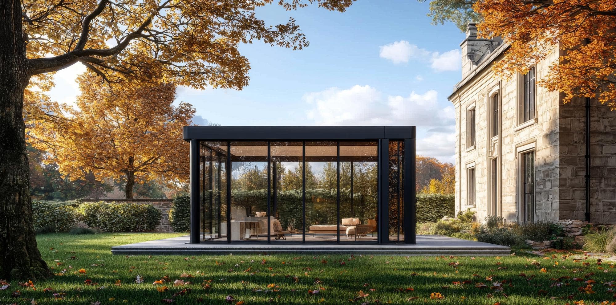 Exterior Glass Canopies & Awnings