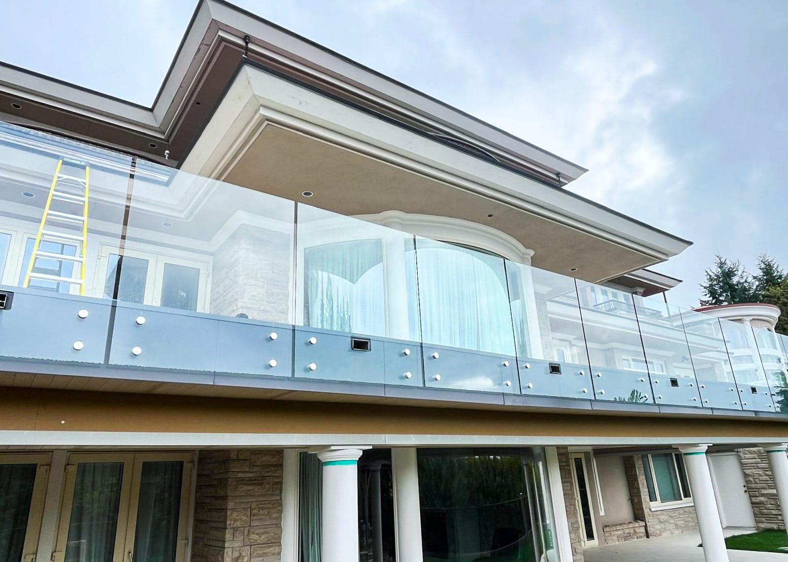 Frameless Glass Railing project in Vancouver