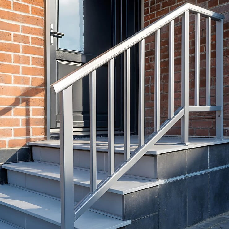 Steel Structure Glass Canopy